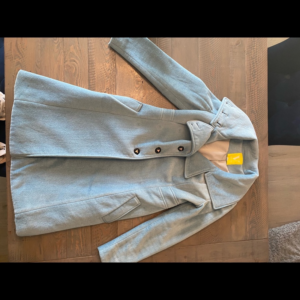 Vaute Couture Belden Vegan Jacket in Dolphin